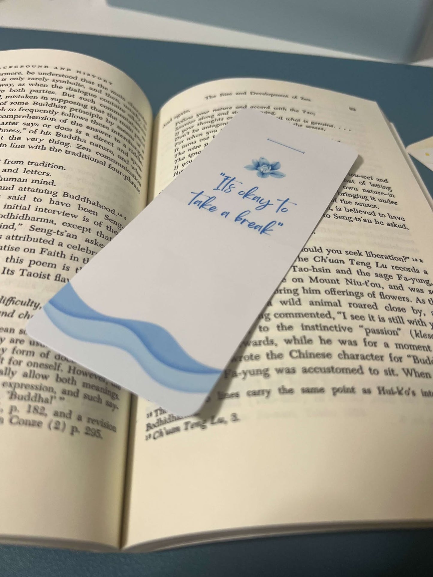Blue Bookmarks