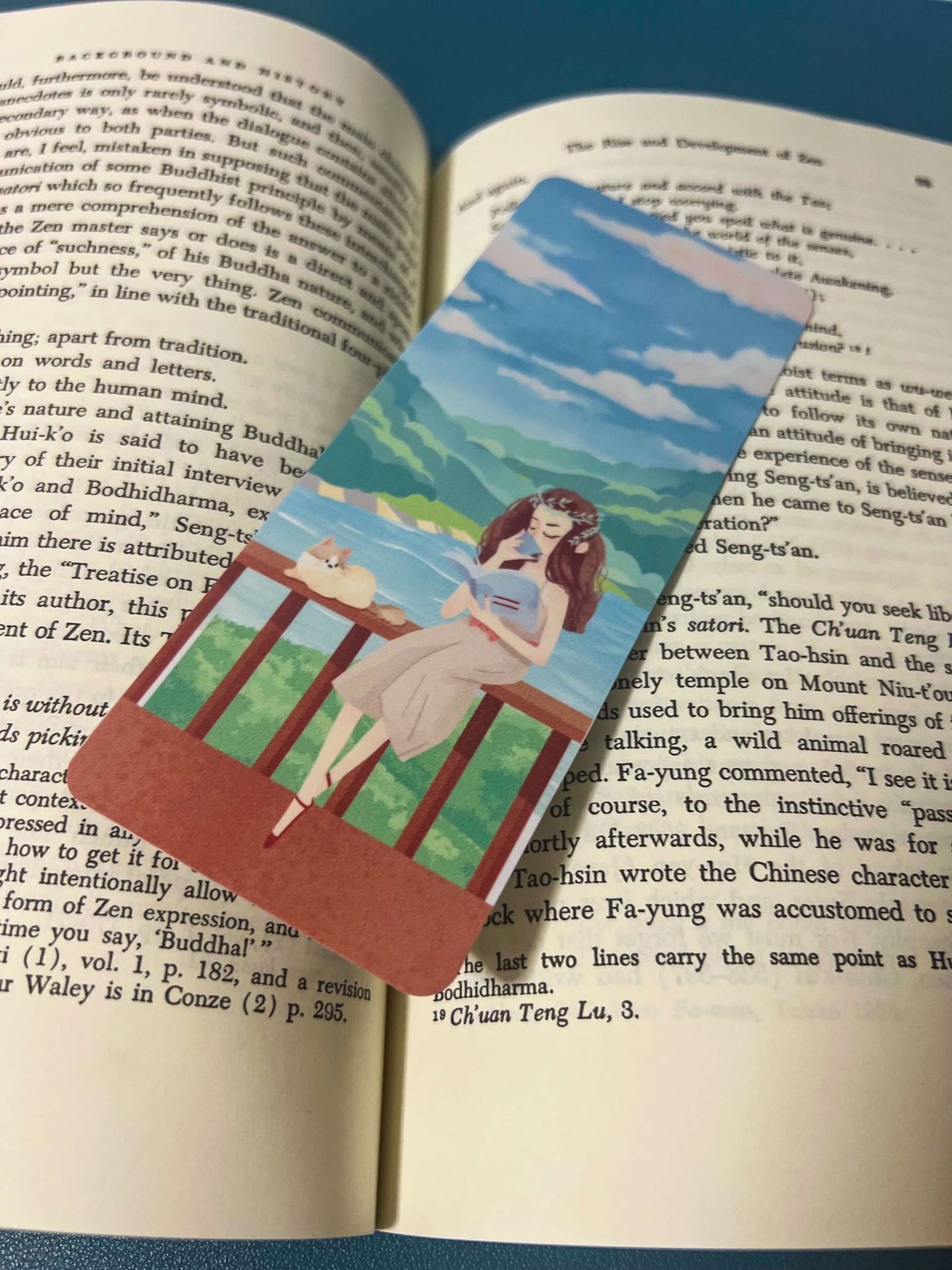 Blue Bookmarks