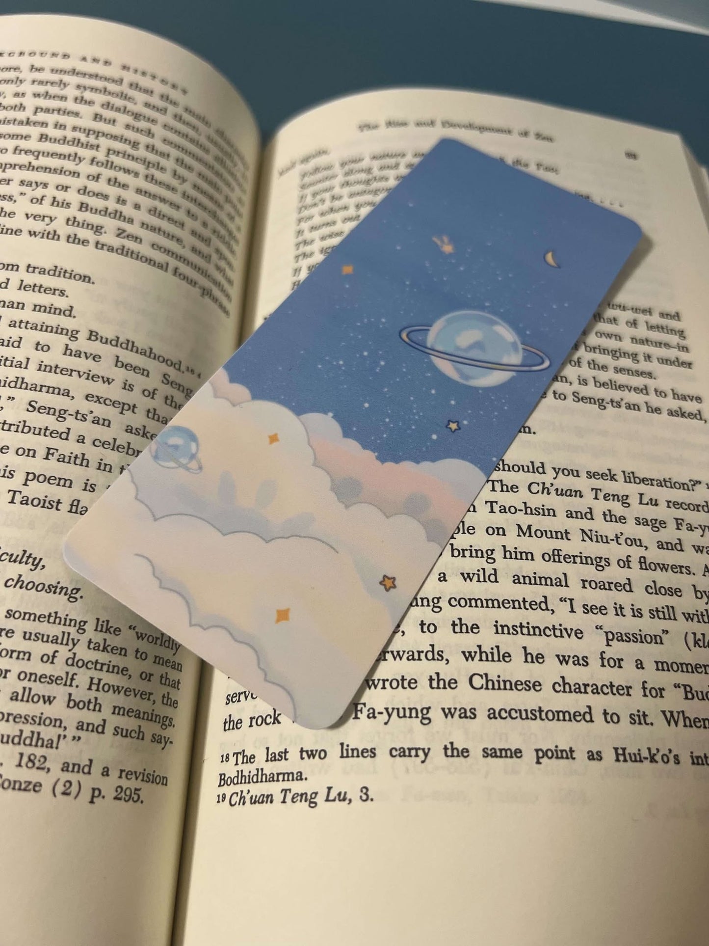 Blue Bookmarks