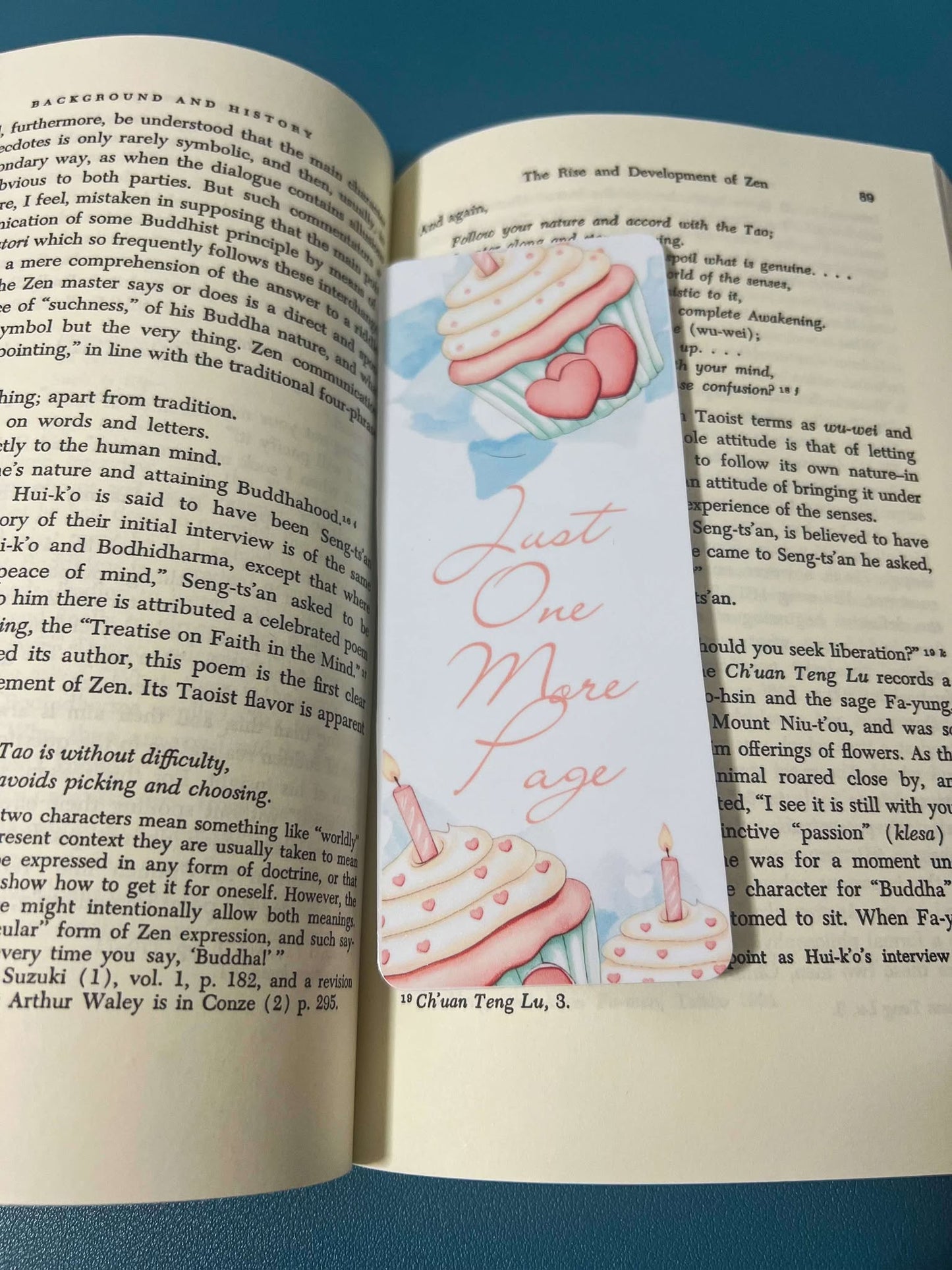 Blue Bookmarks