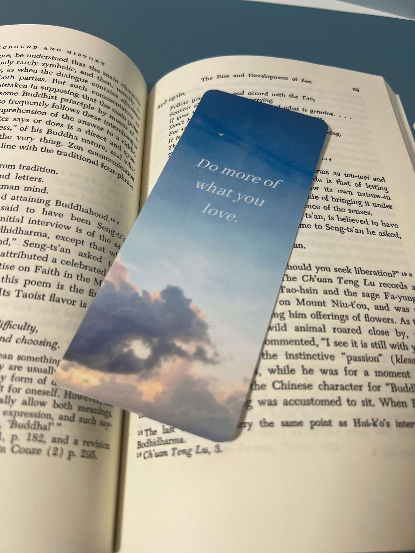 Blue Bookmarks