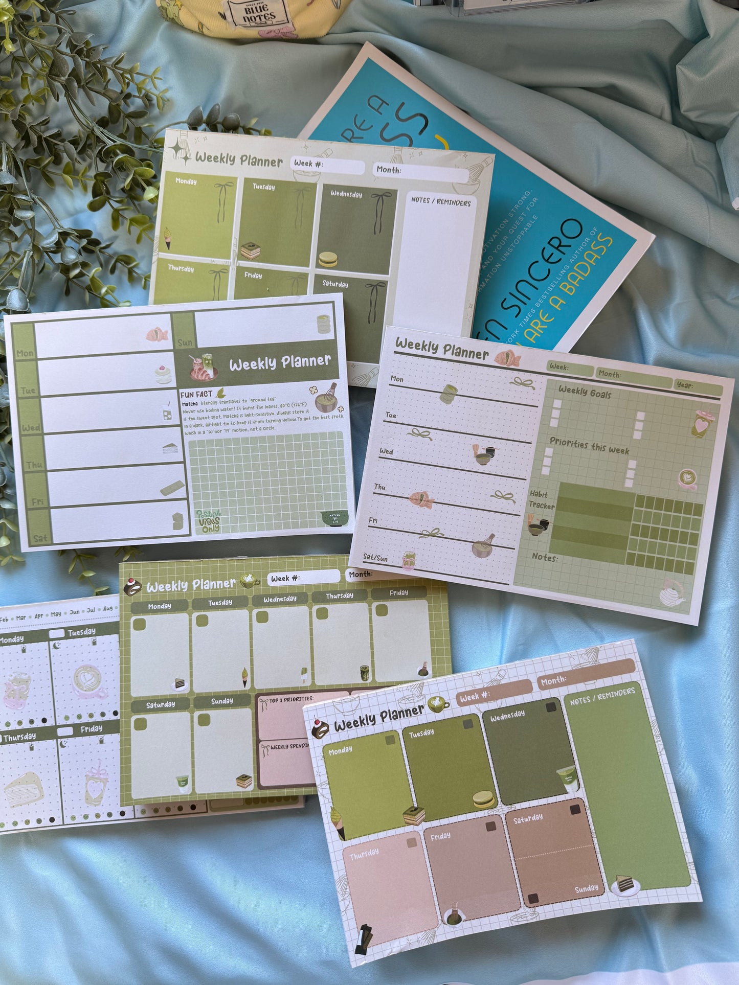 Matcha Moments Planner