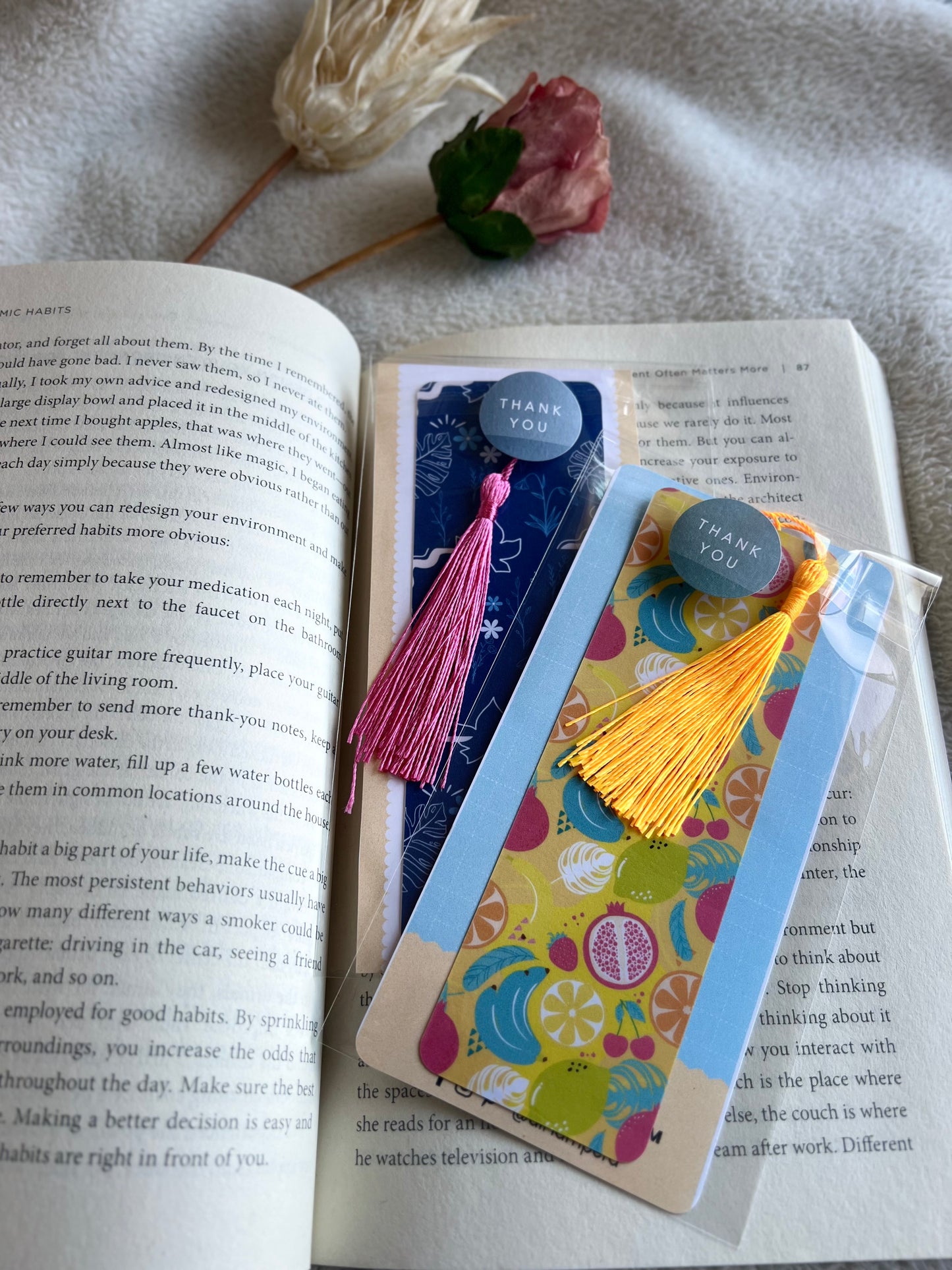 FRUITY Illustrated Bookmark