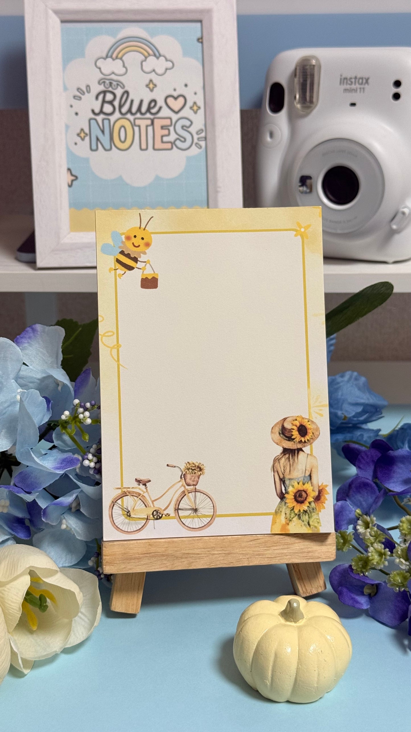 Cute animals & Floral memo pads