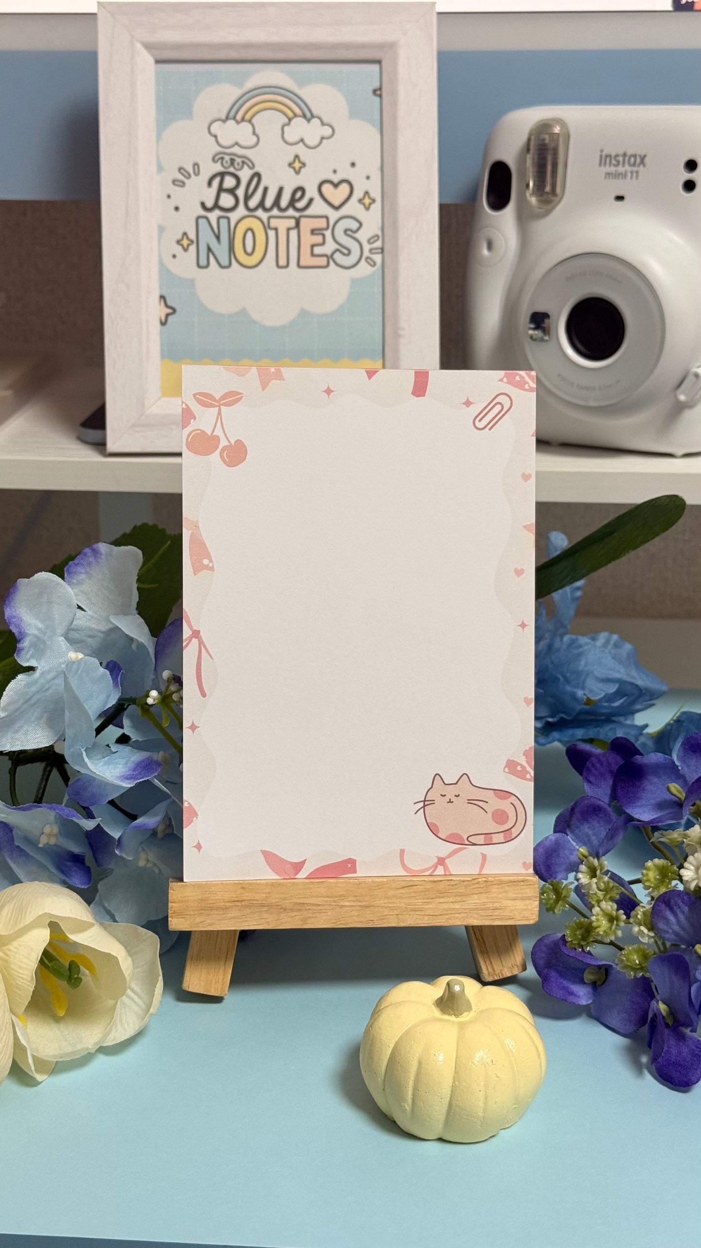 Cute animals & Floral memo pads
