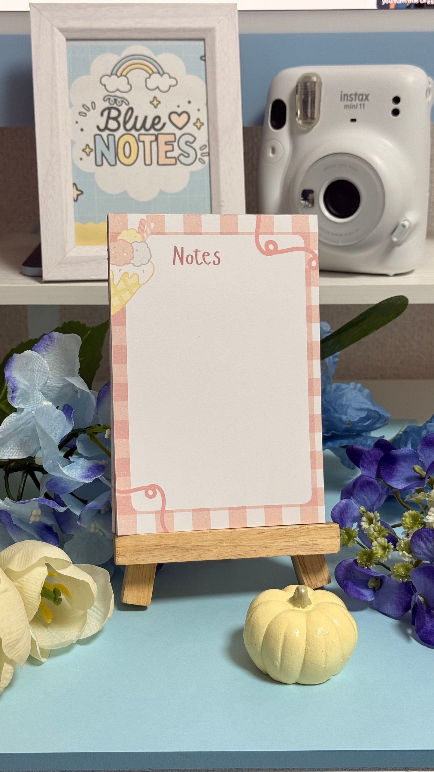Cute animals & Floral memo pads