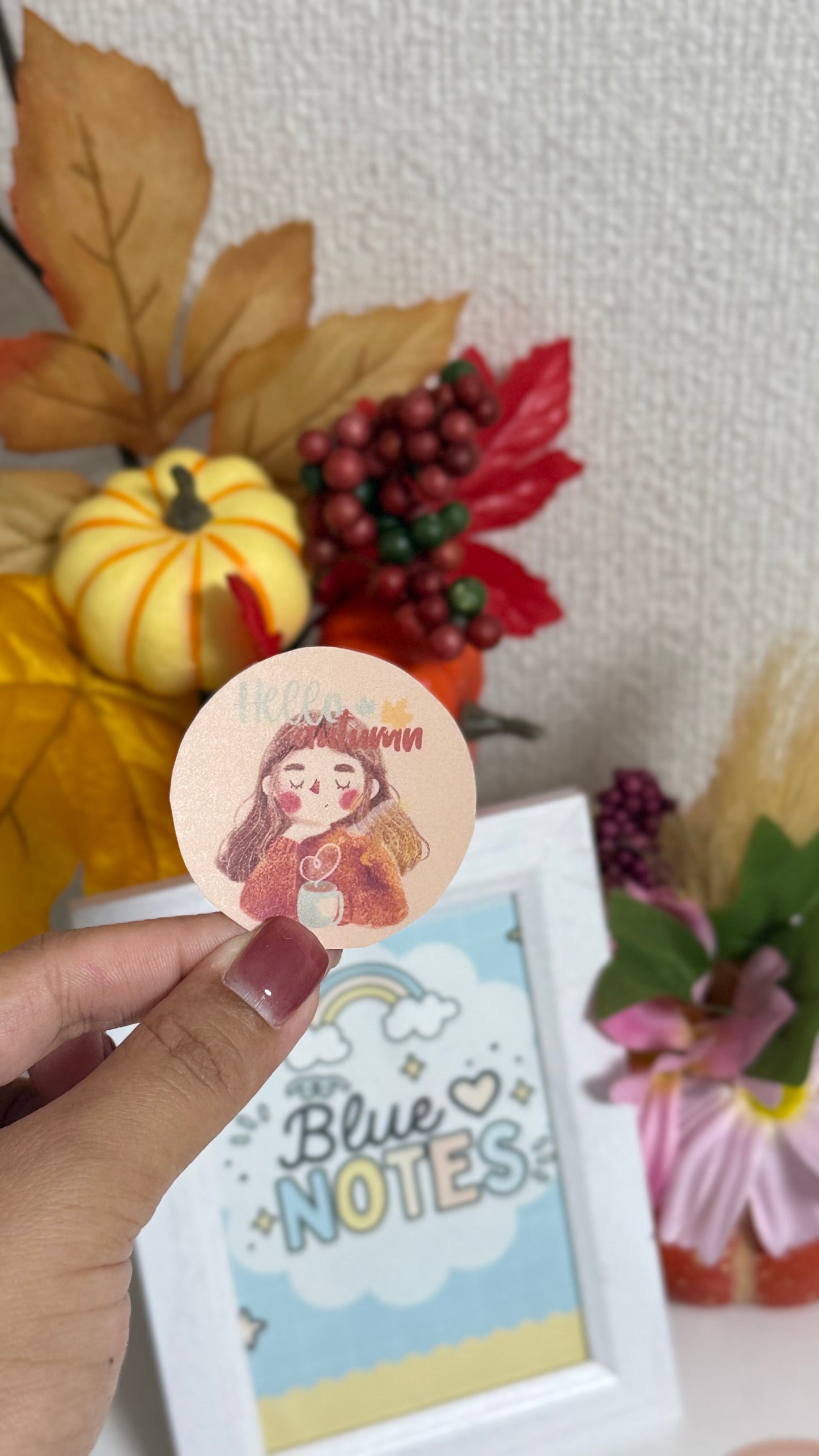Fall collection stickers: Sparkly & Classic