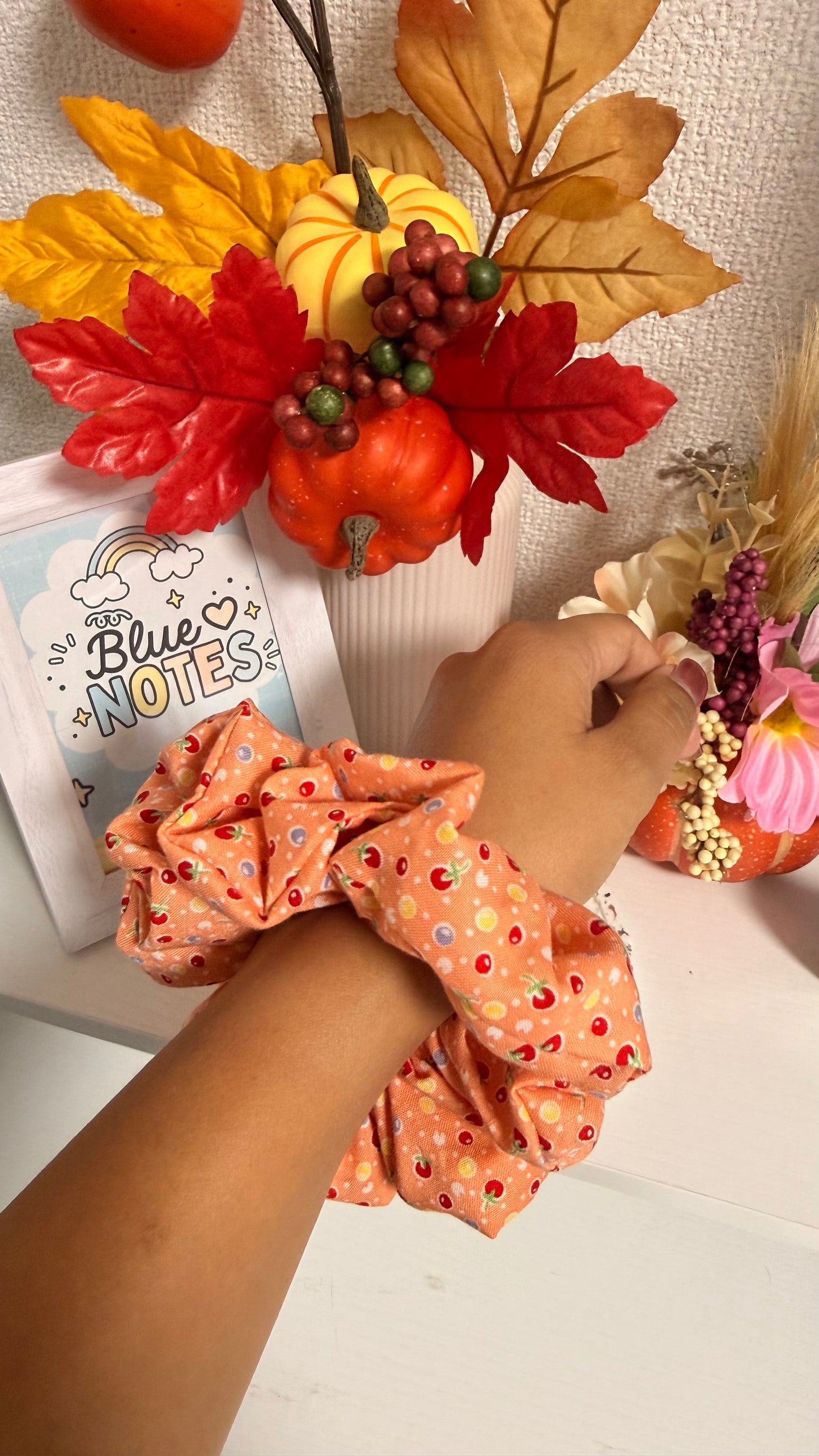 Fall Scrunchies
