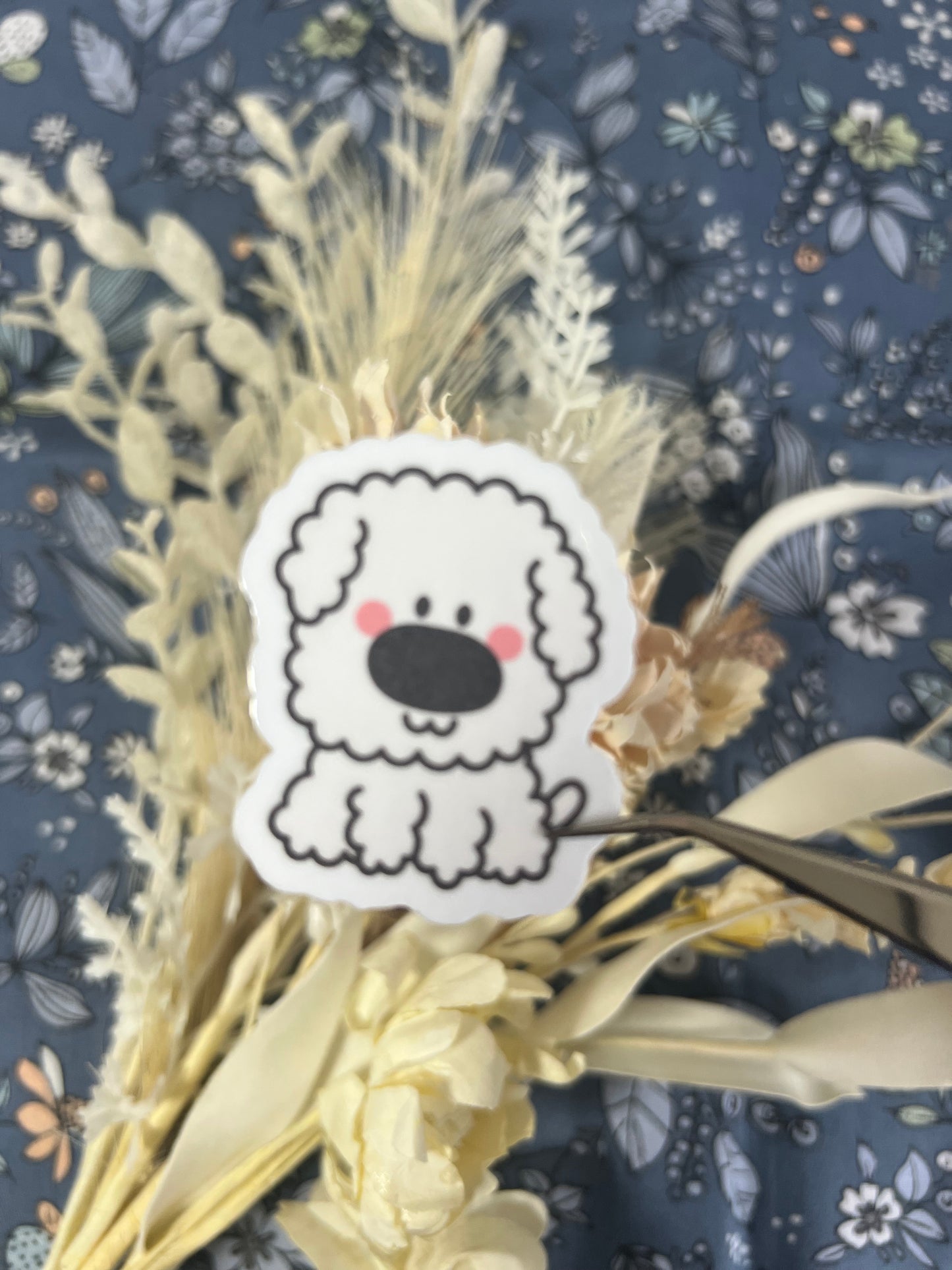 Too Cute to Chew Dog Stickers