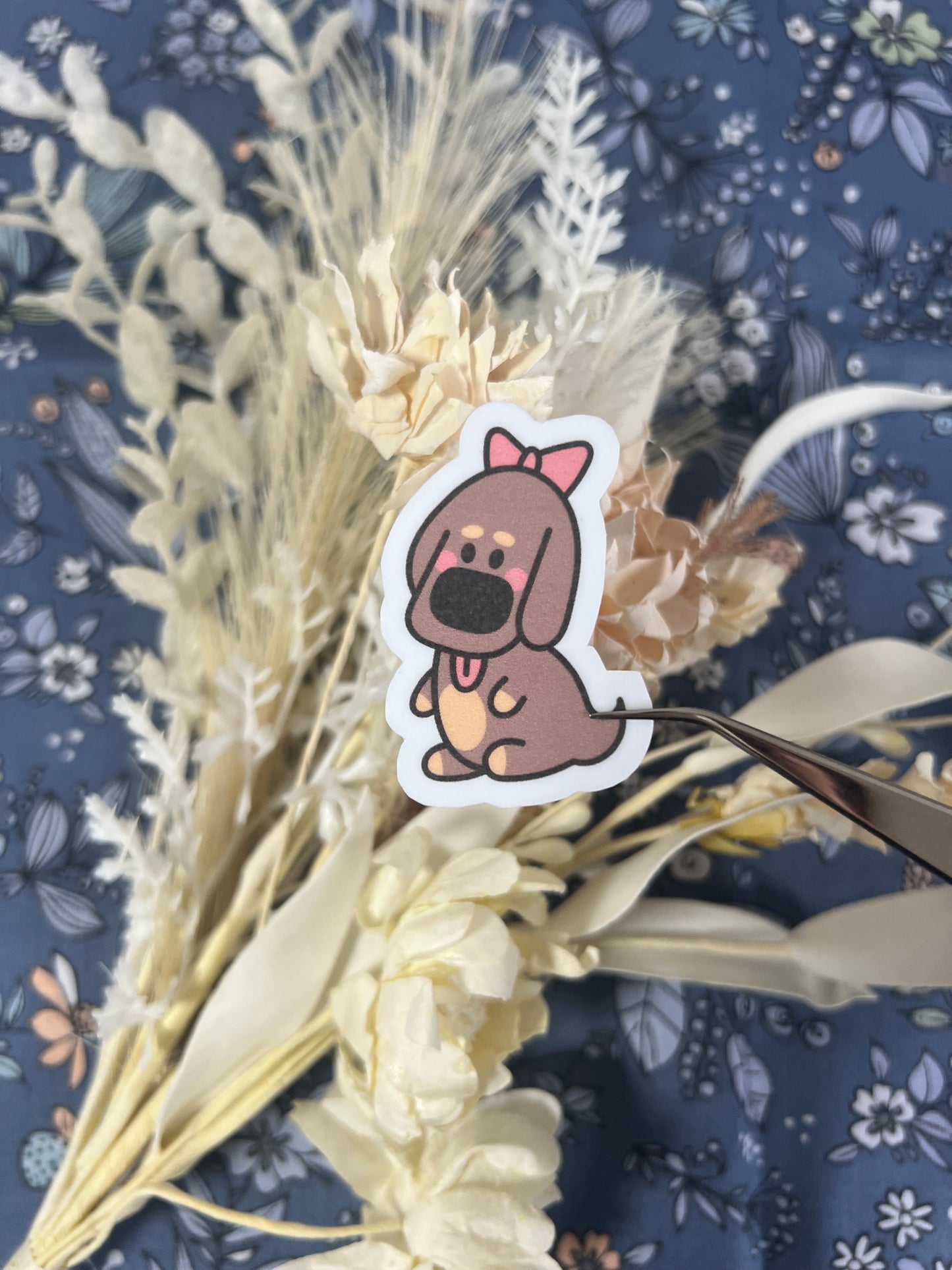 Too Cute to Chew Dog Stickers