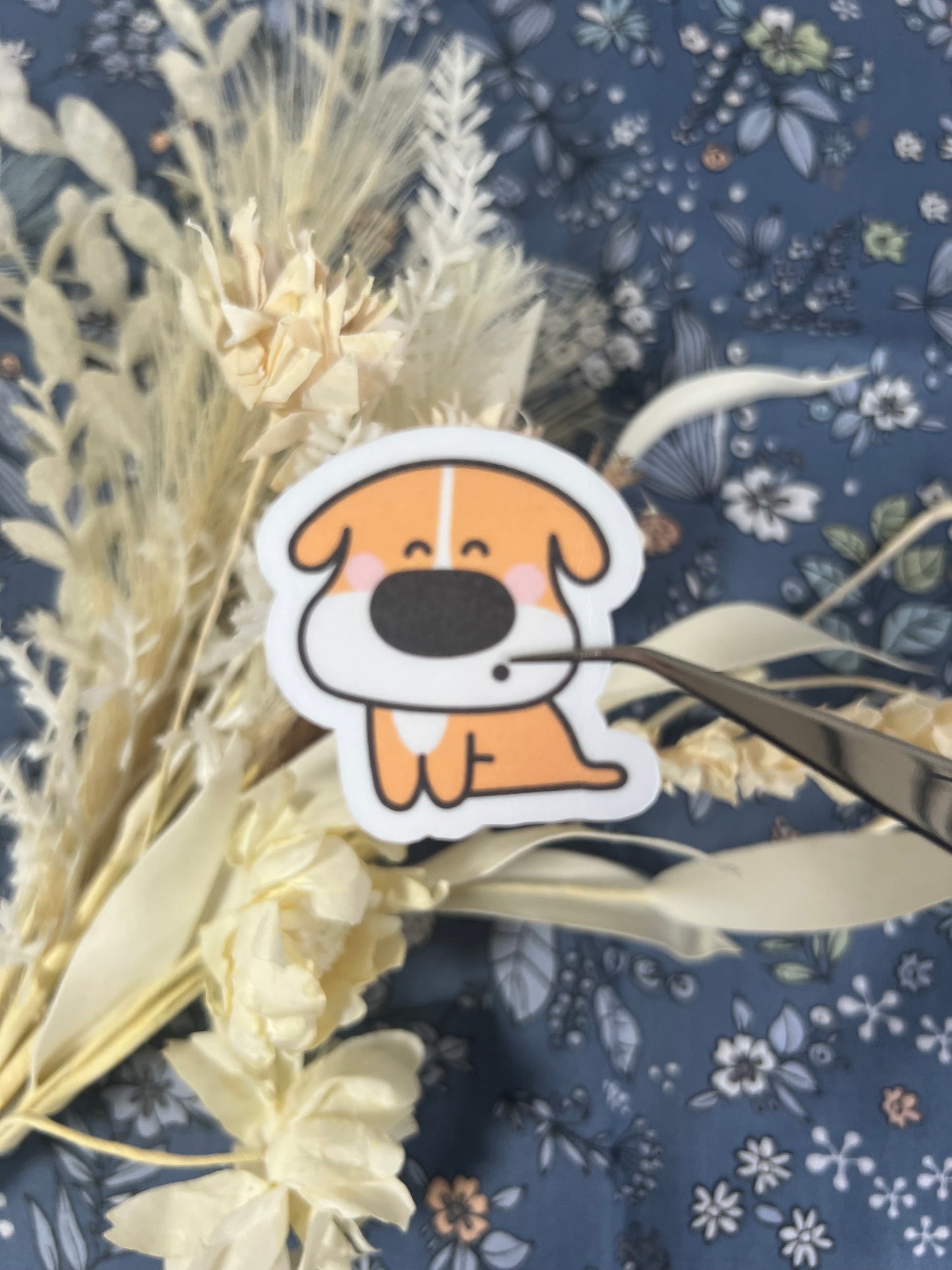 Too Cute to Chew Dog Stickers
