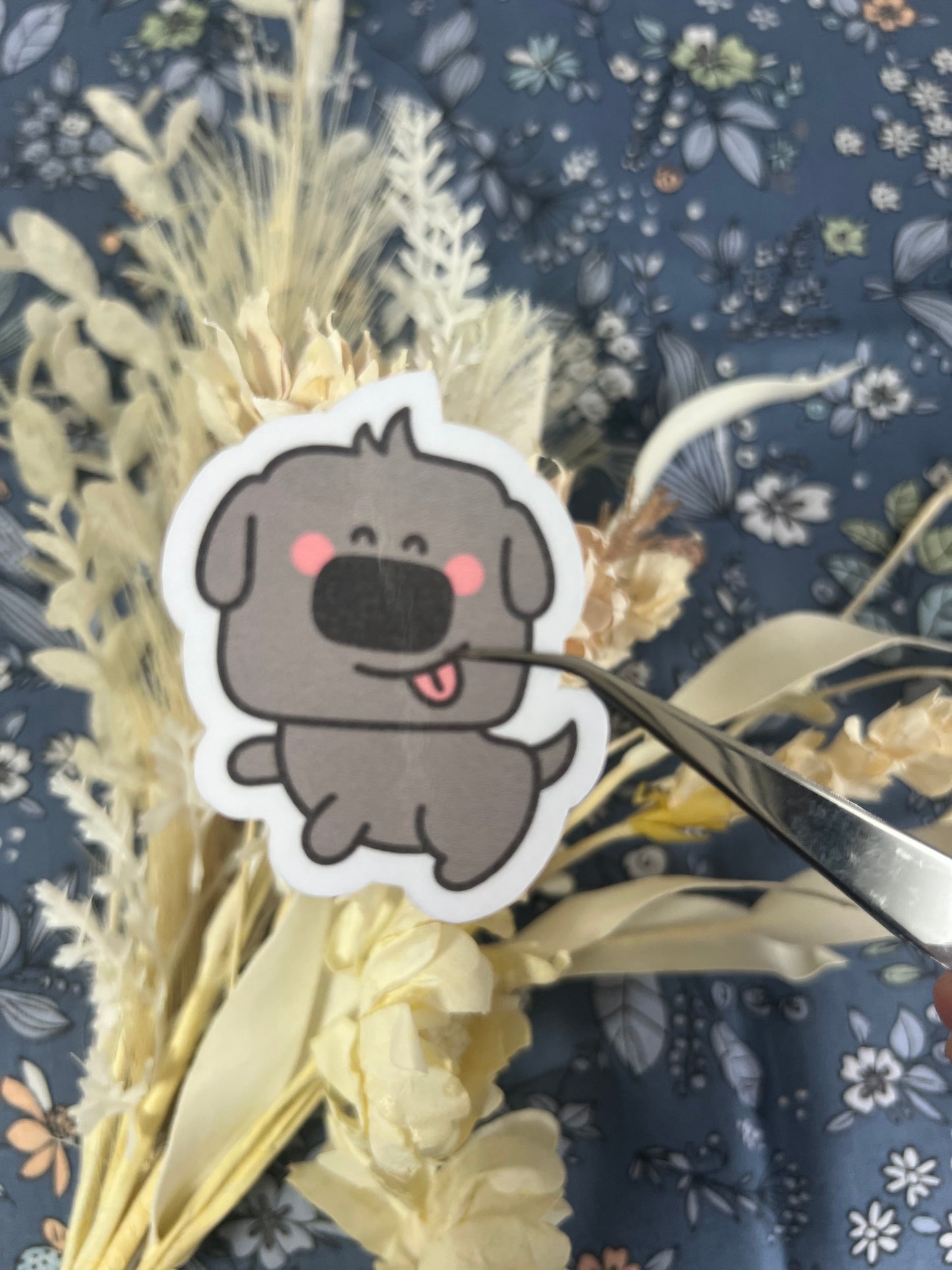 Too Cute to Chew Dog Stickers
