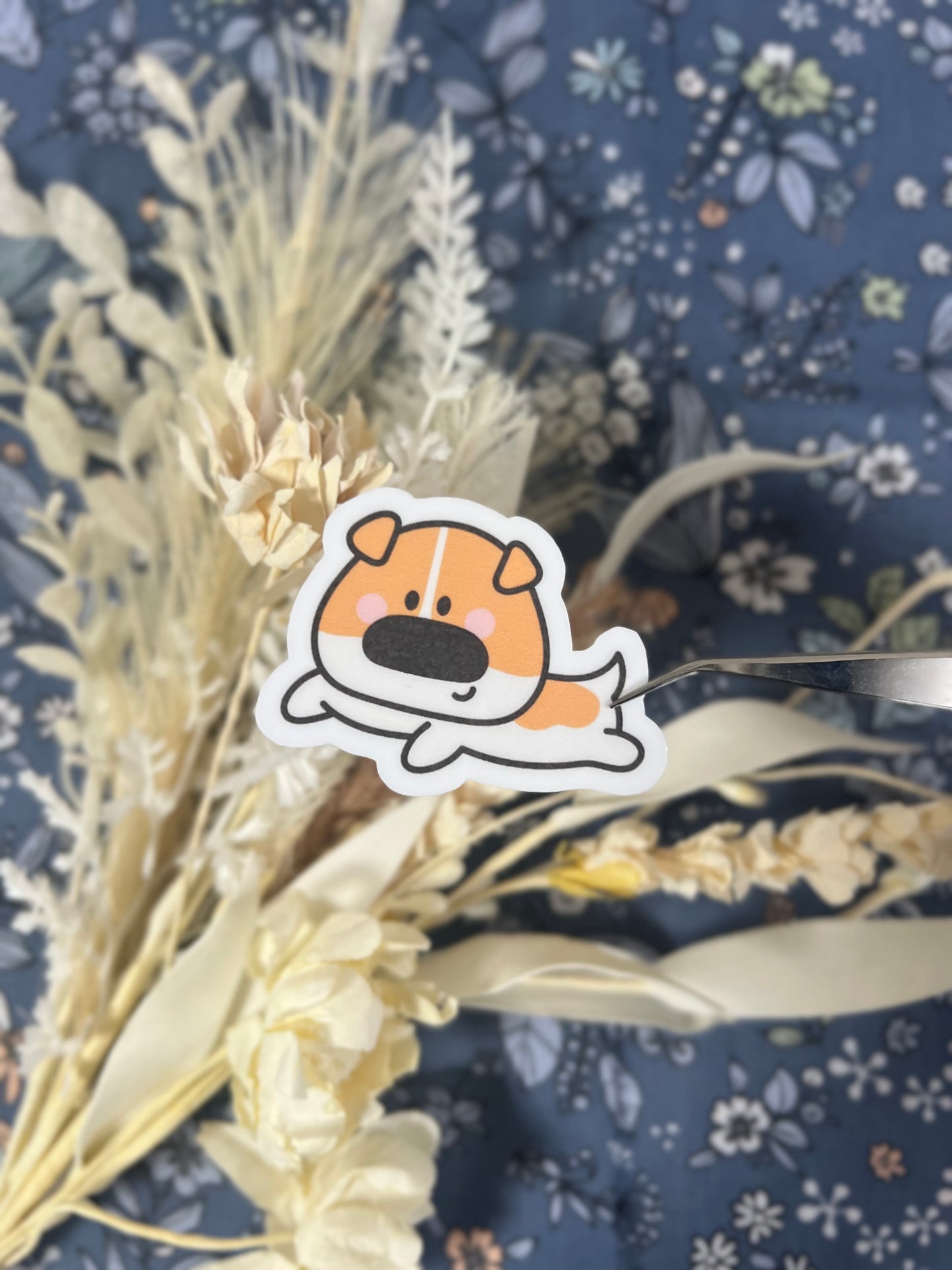 Too Cute to Chew Dog Stickers