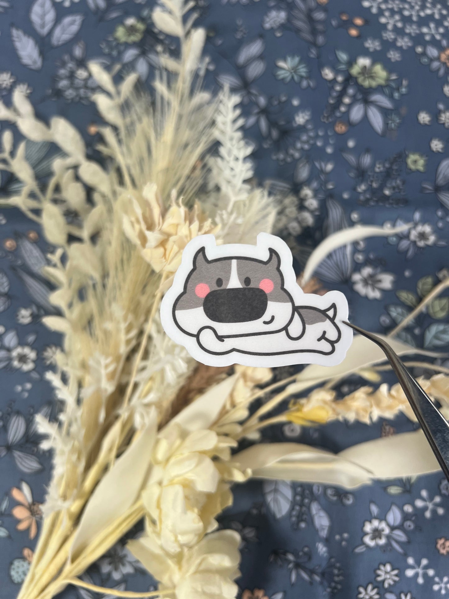 Too Cute to Chew Dog Stickers
