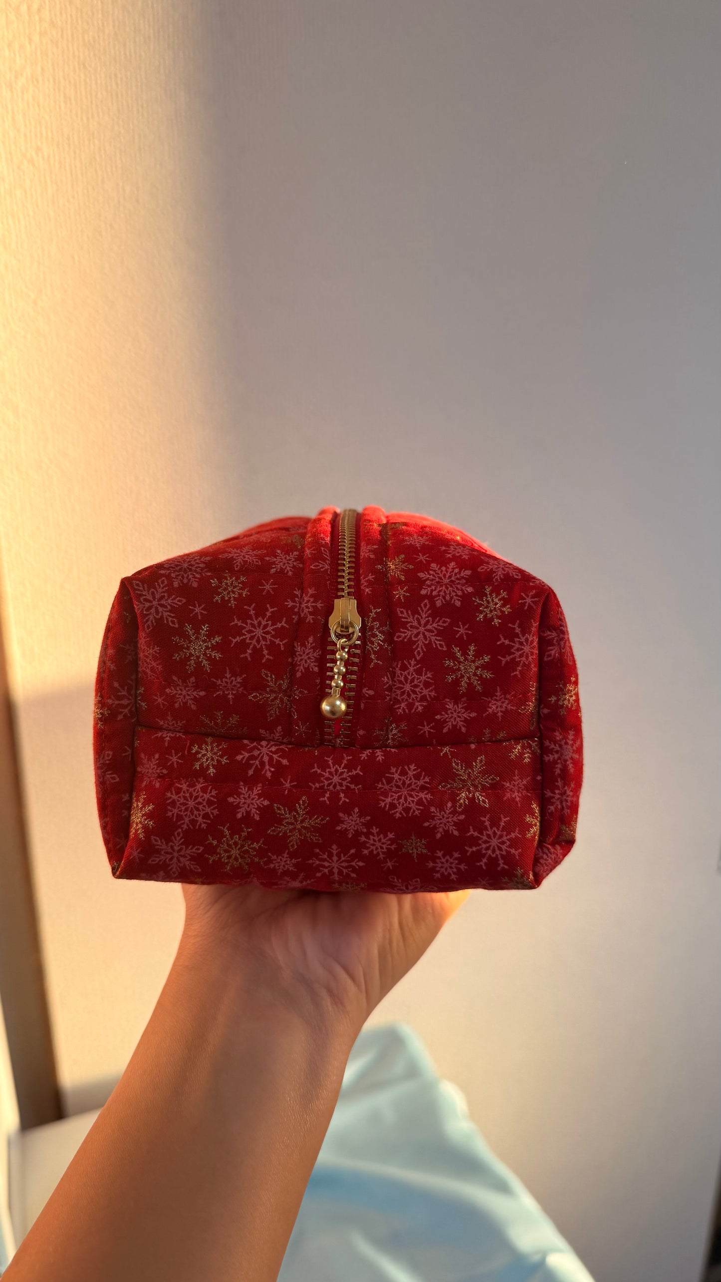 Claire Christmas Make up Pouch