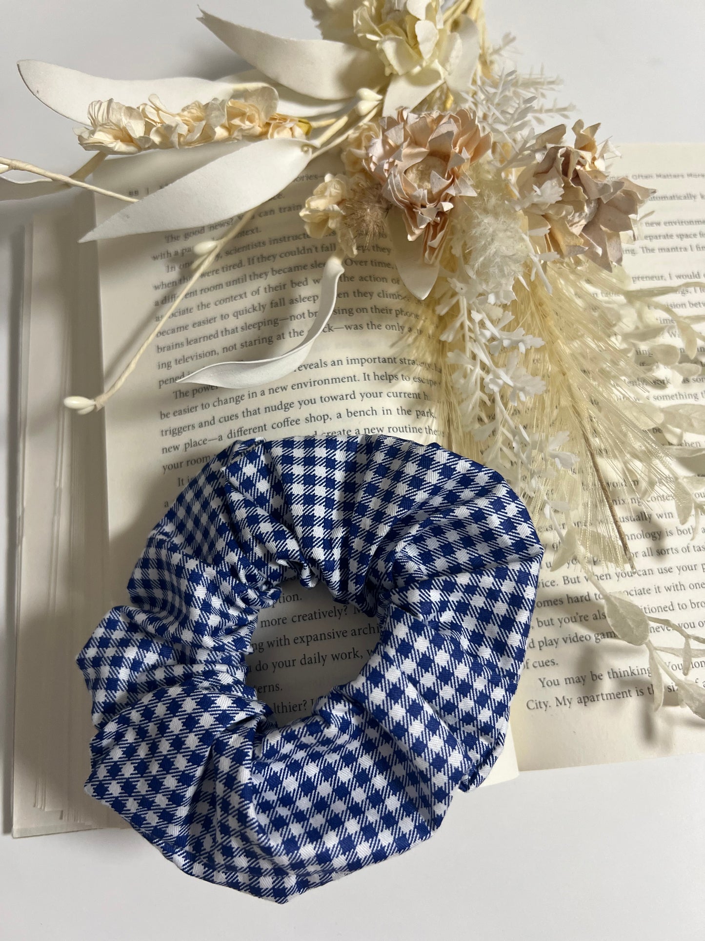 Handmade Floral Scrunchie