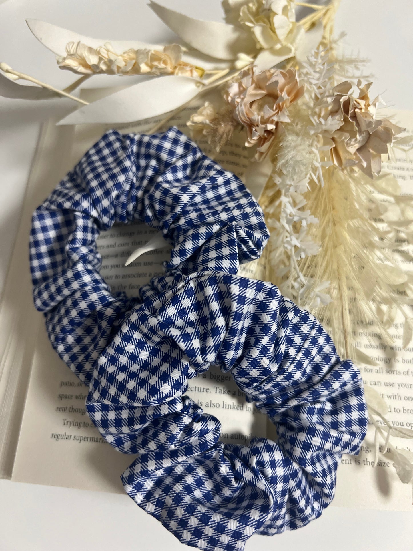 Handmade Floral Scrunchie - Sets of 2