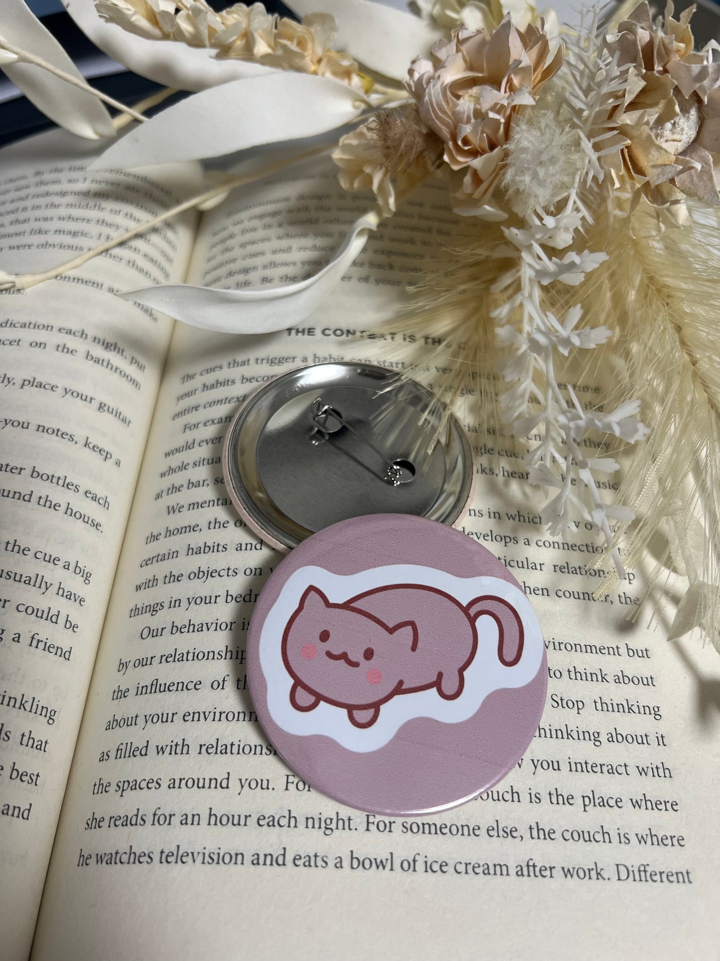 Crafted with Love – Cat Illustration Pins