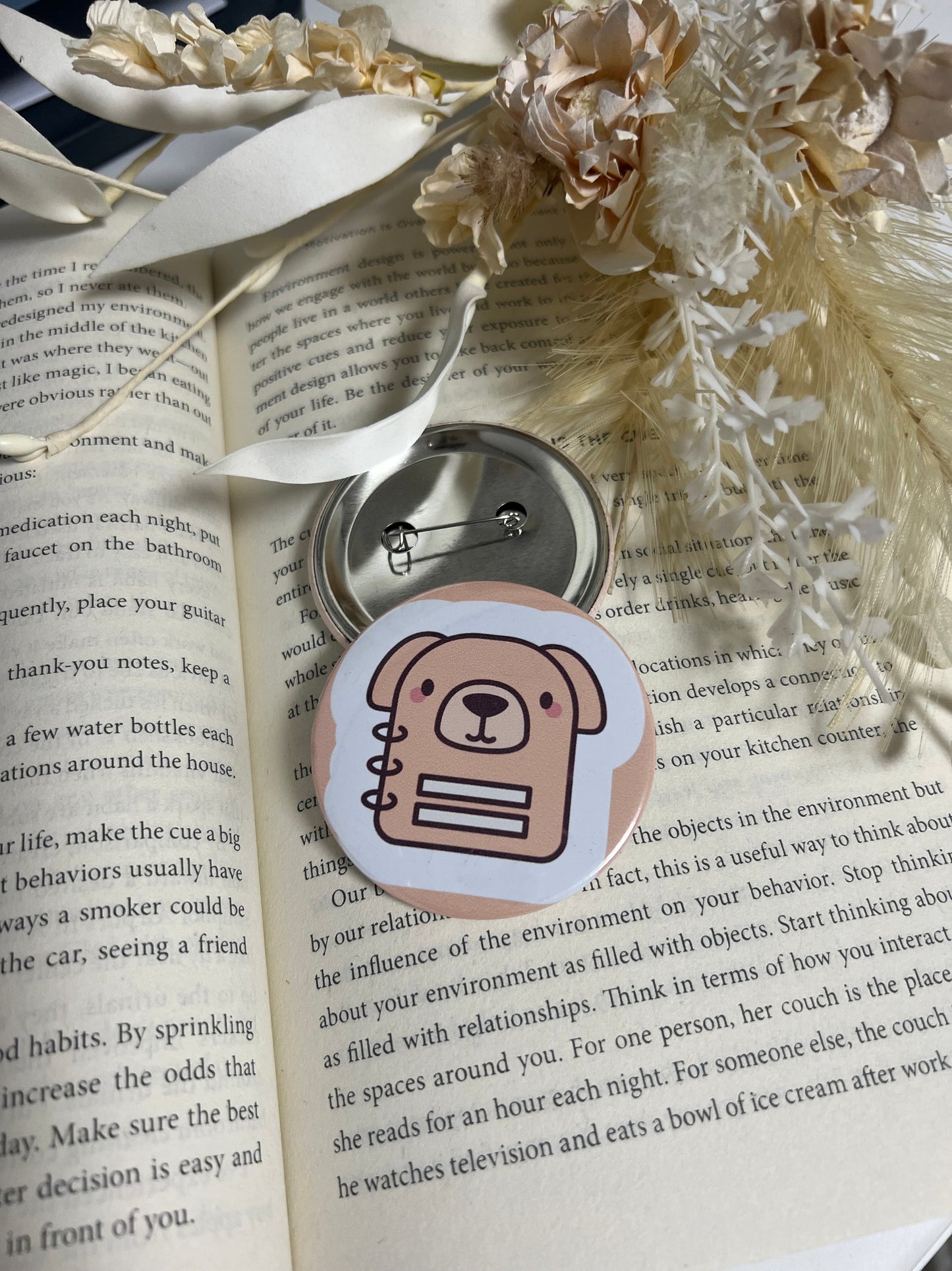 Animal Illustration Pins