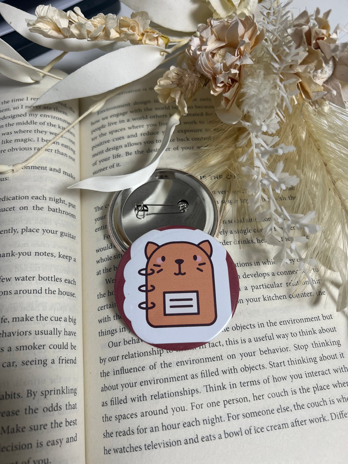 Animal Illustration Pins