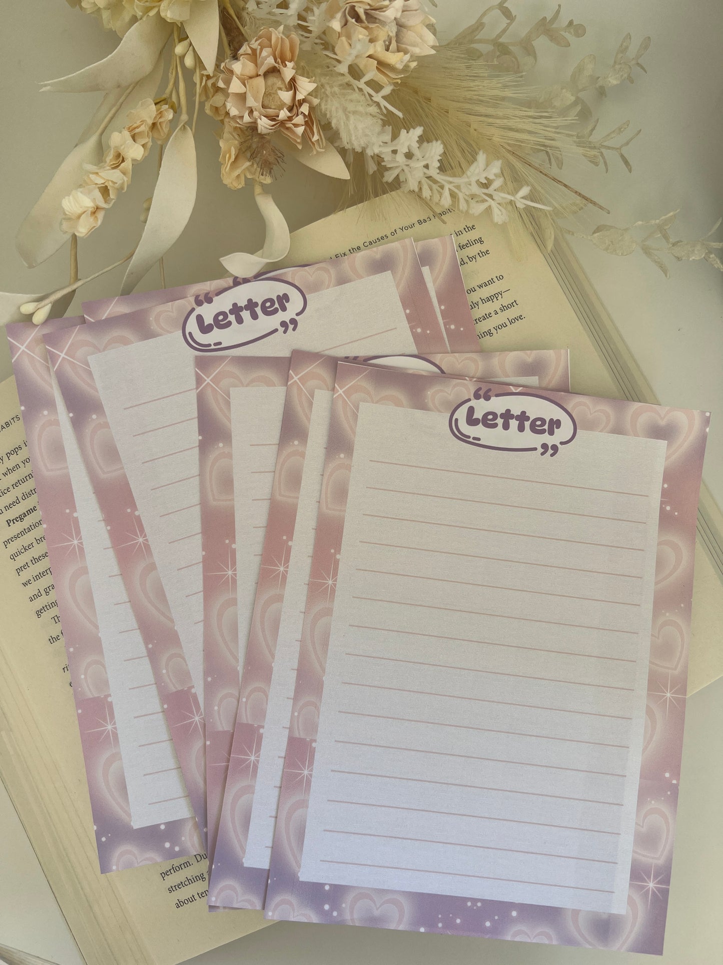 Purple Letter sets