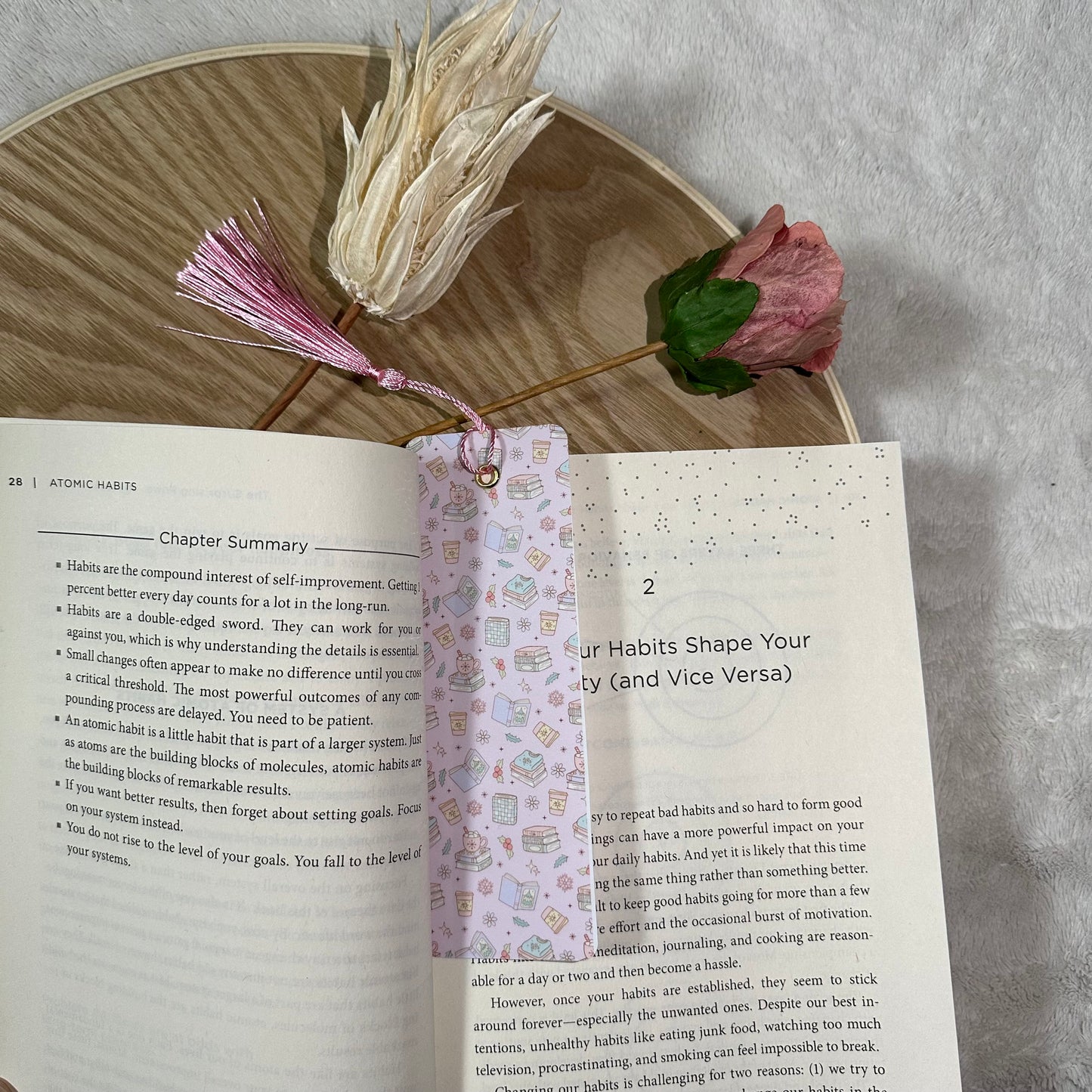 PINK Pattern Bookmark