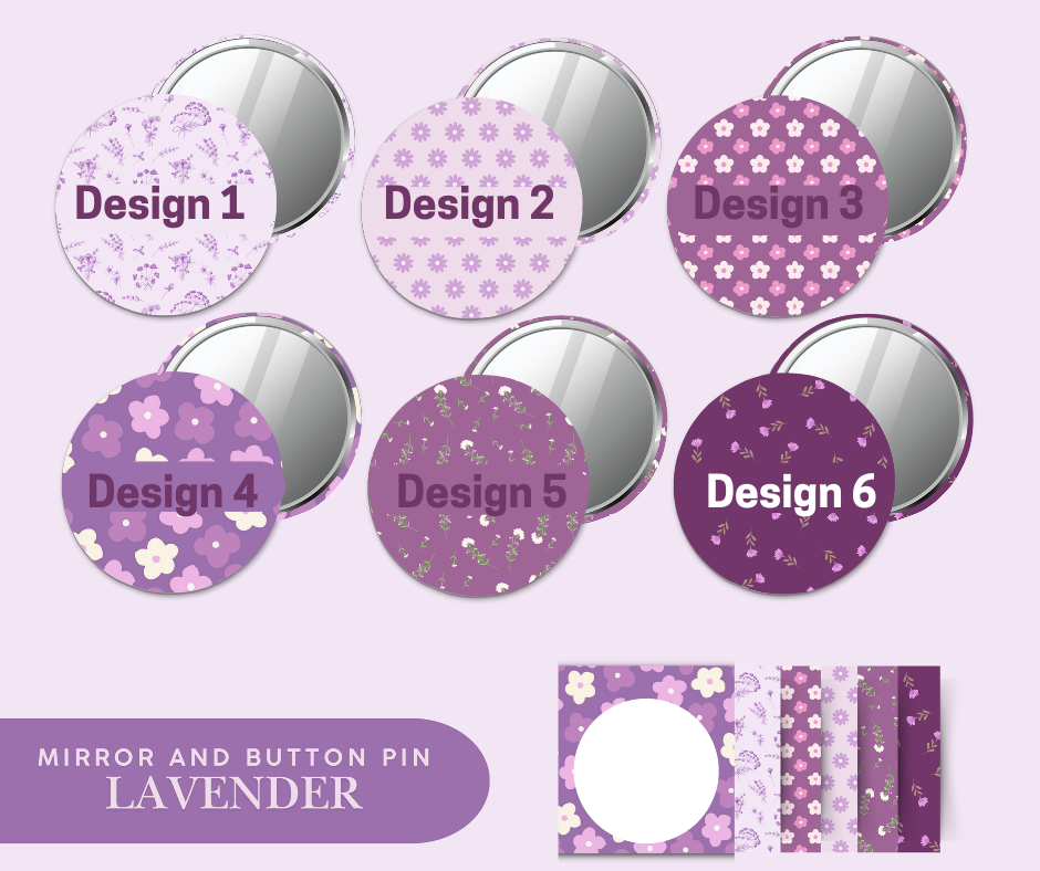 Custom Mirros: Lavender