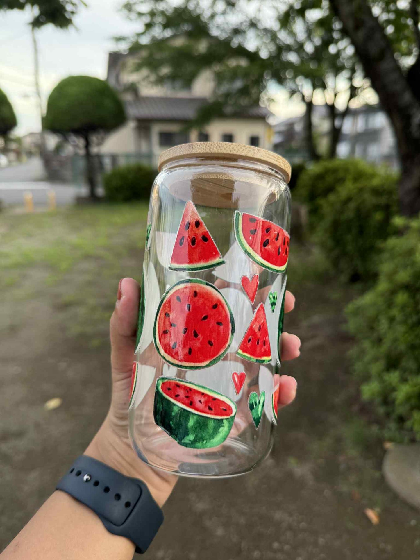 Fruity Summer Glass cups
