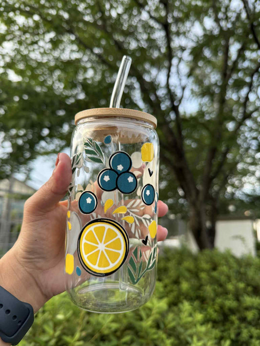 Fruity Summer Glass cups