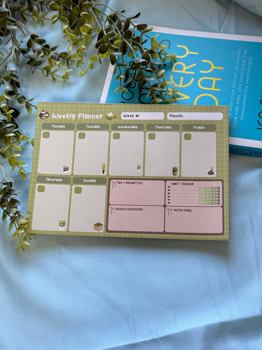 Matcha Reset Planner - Suzu