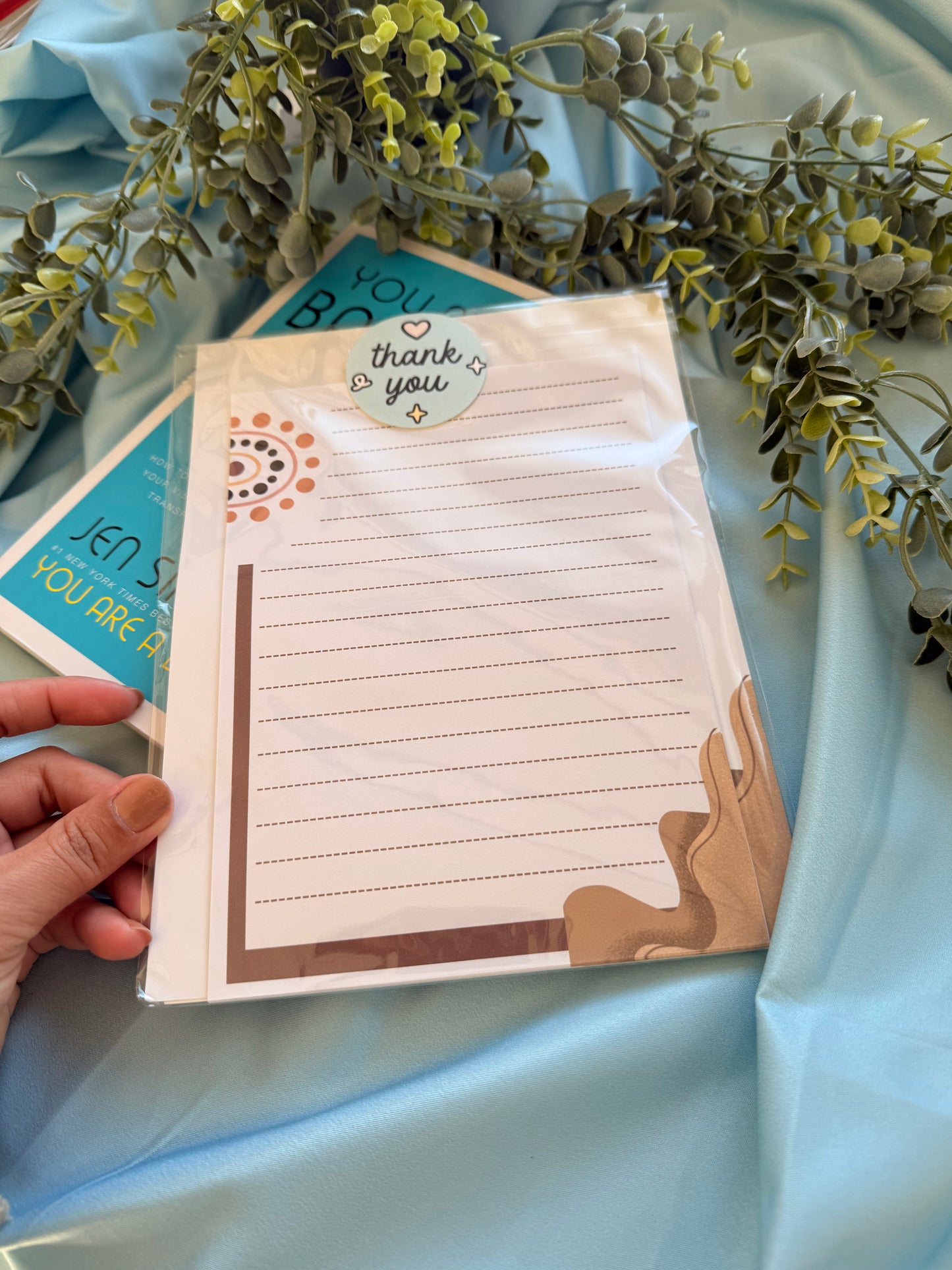 Coffee Brown Letter Set