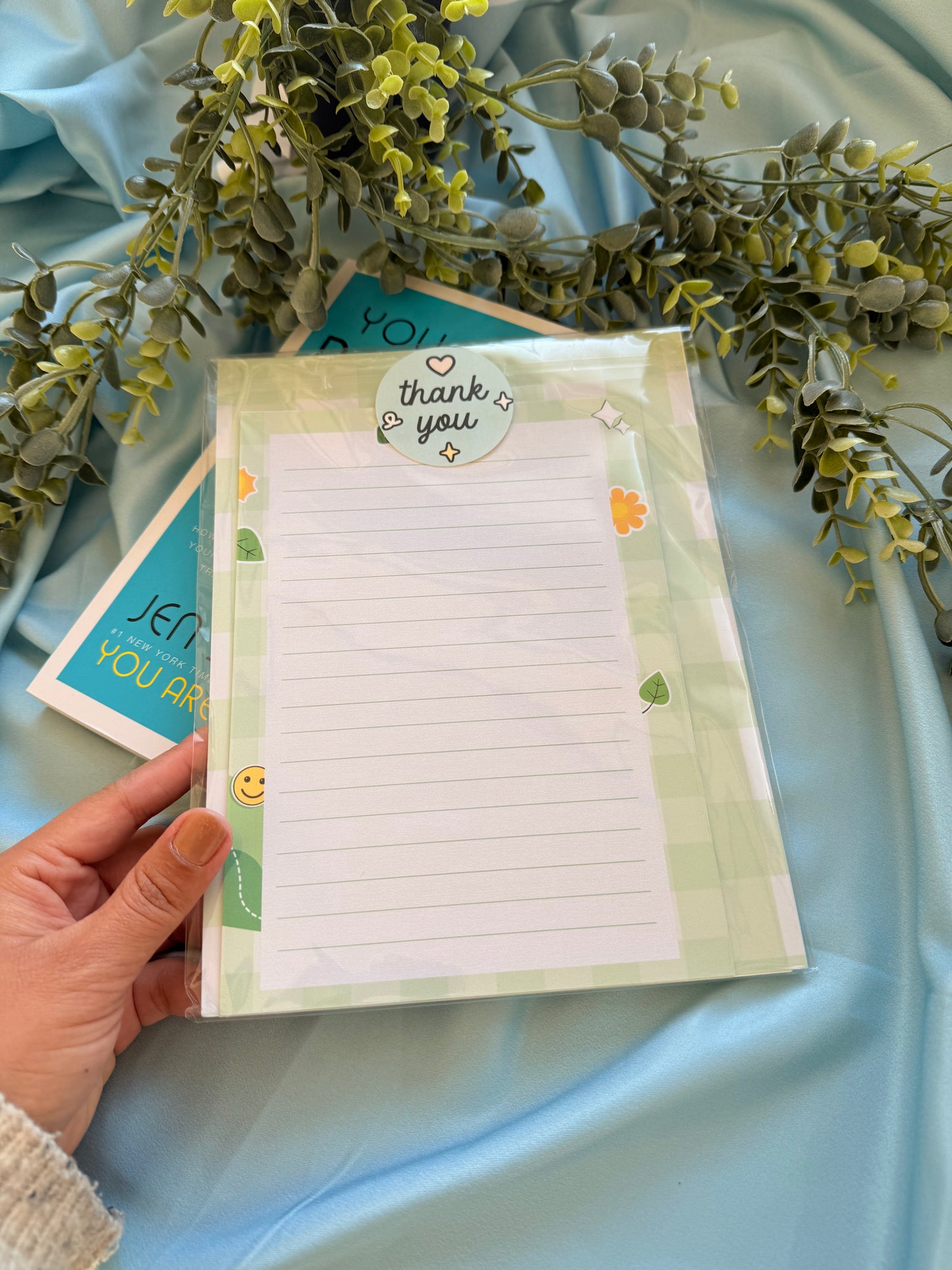 Pink, Blue and Green Letter Sets