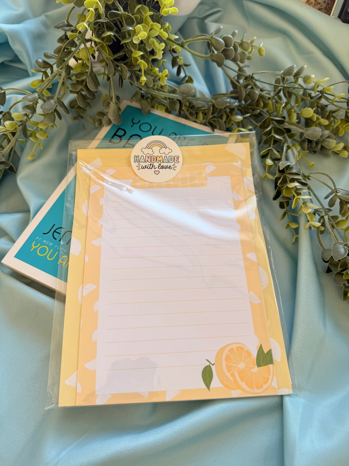 Yellow Floral Letter Set