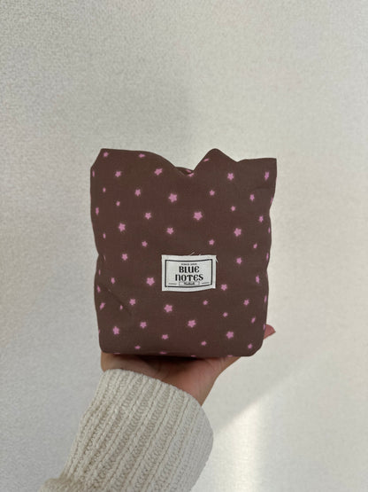 Starry Cozy Vanity Bucket - Brown