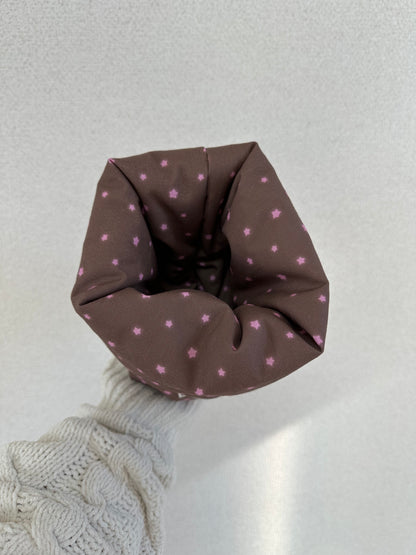 Starry Cozy Vanity Bucket - Brown
