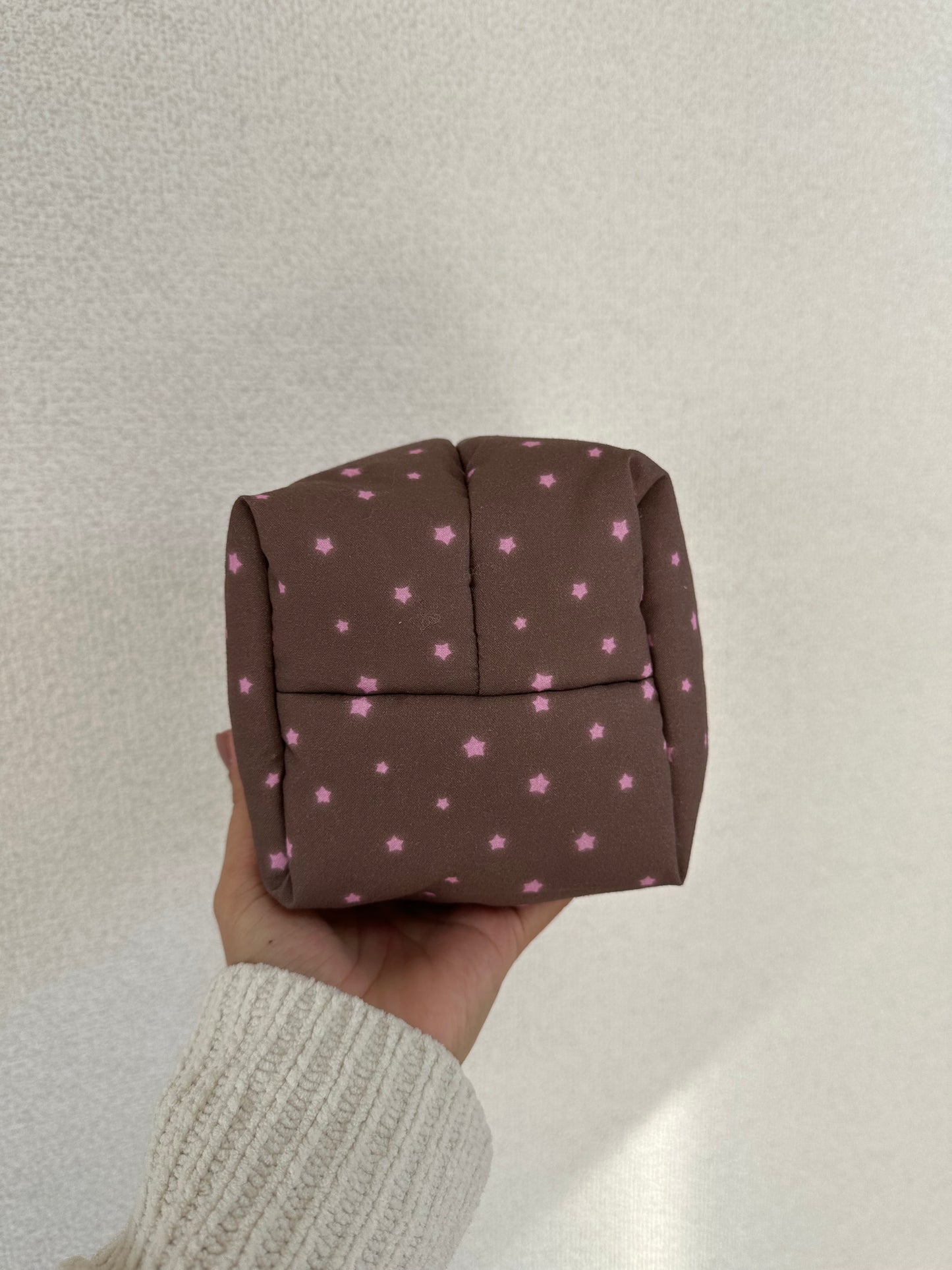 Starry Cozy Vanity Bucket - Brown