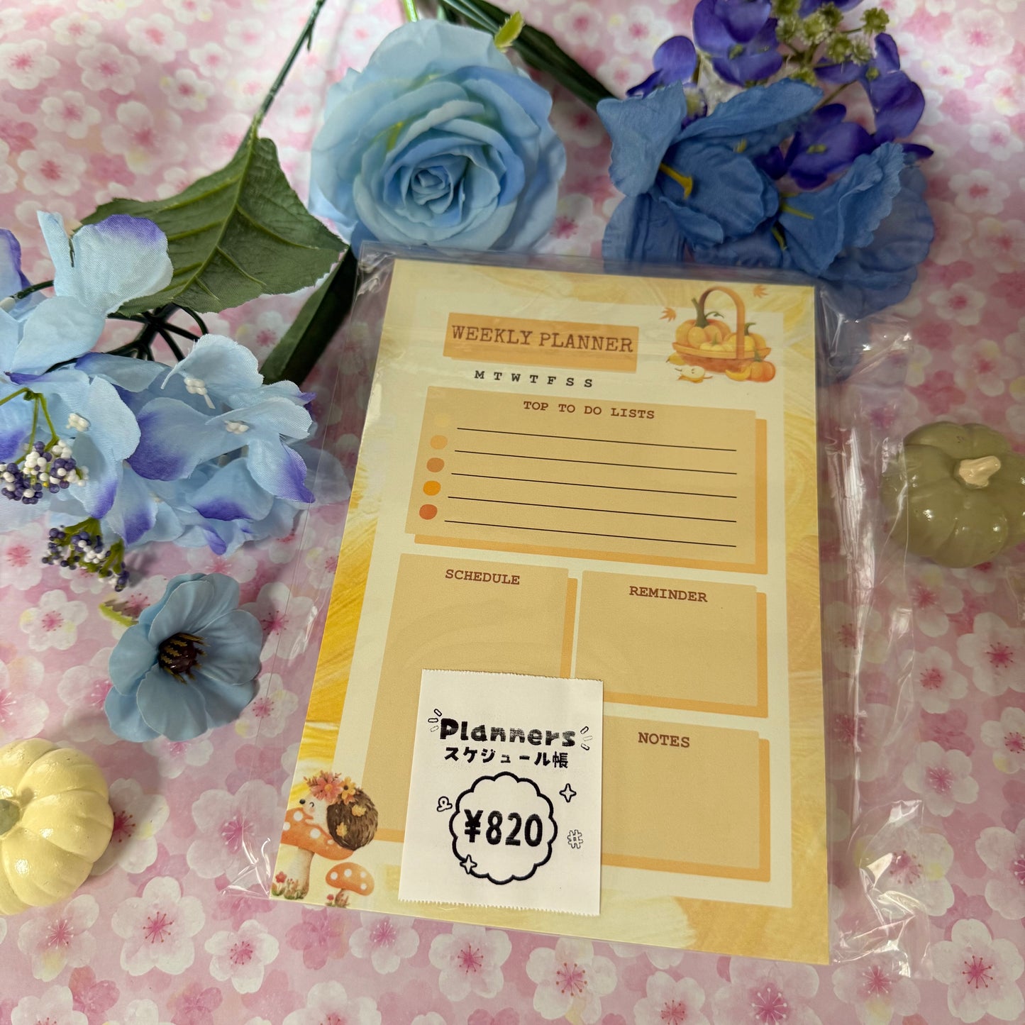 Weekly planners