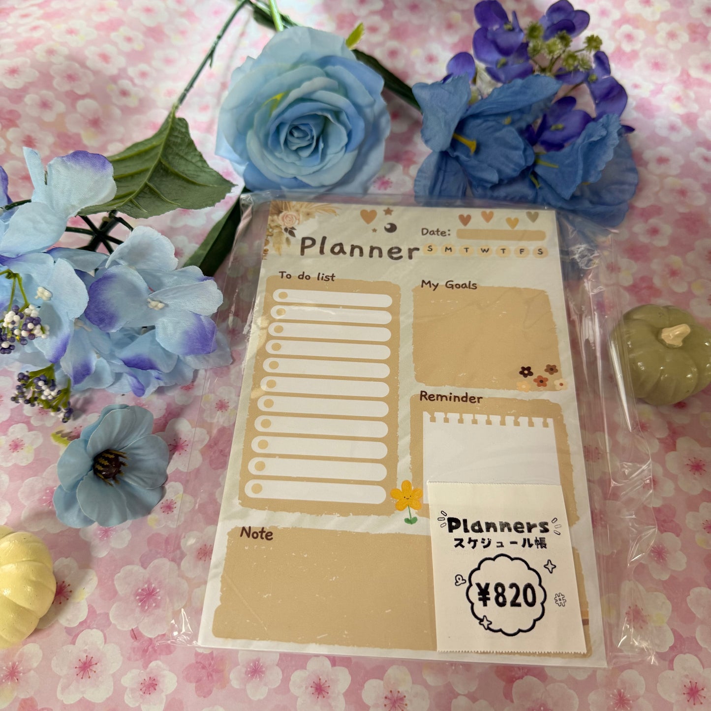 Weekly planners