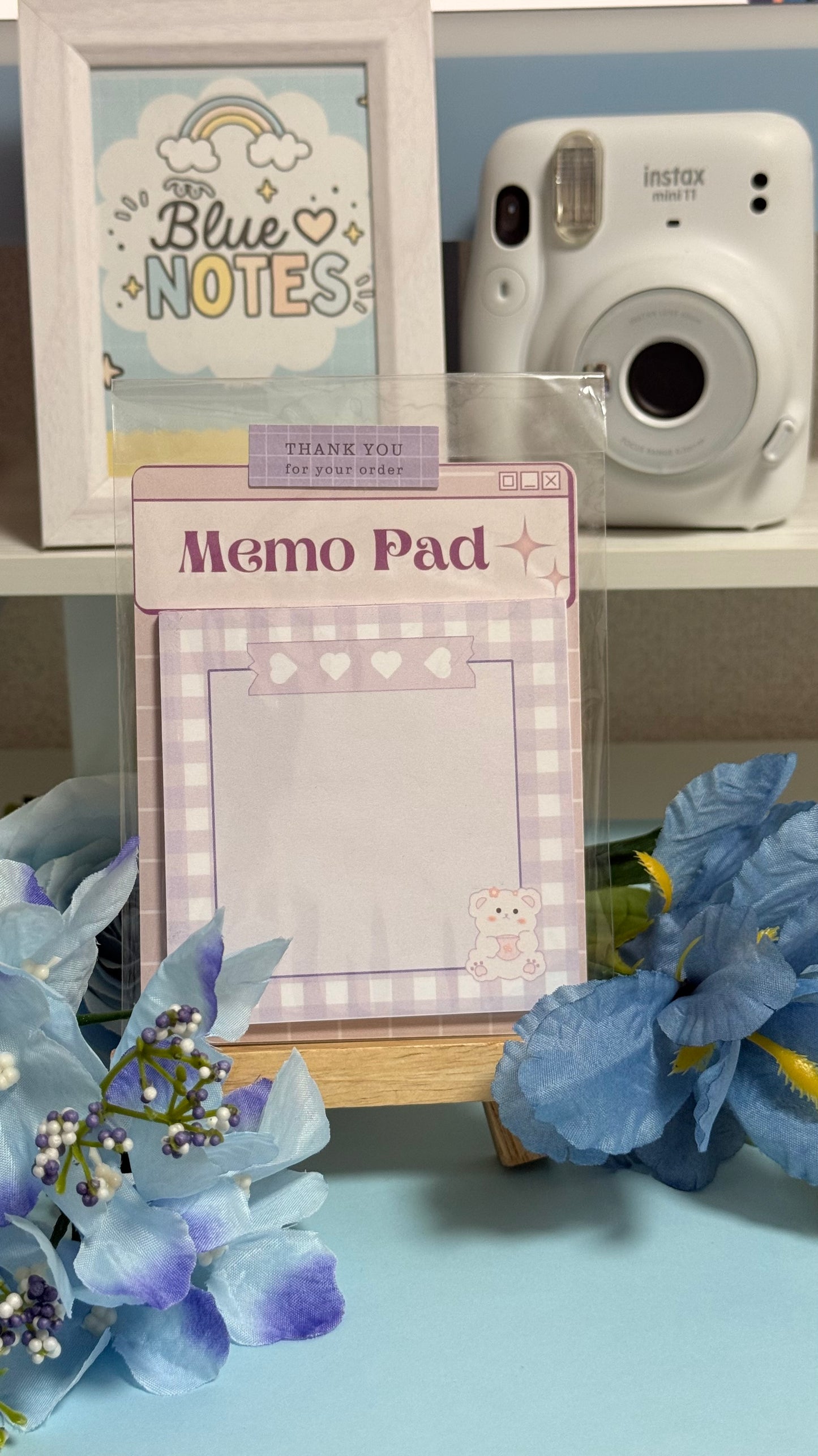 3 x 3 Animal notepads