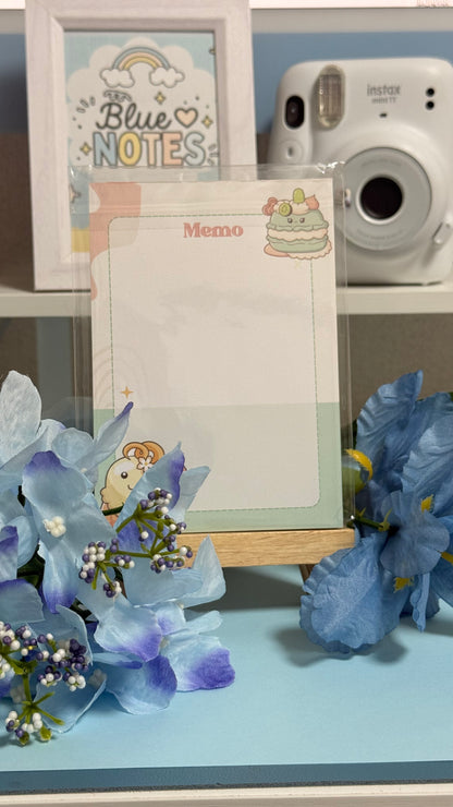 Cute animals & Floral memo pads