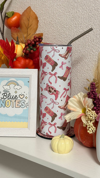 Handmade 20 oz Floral Tumblers