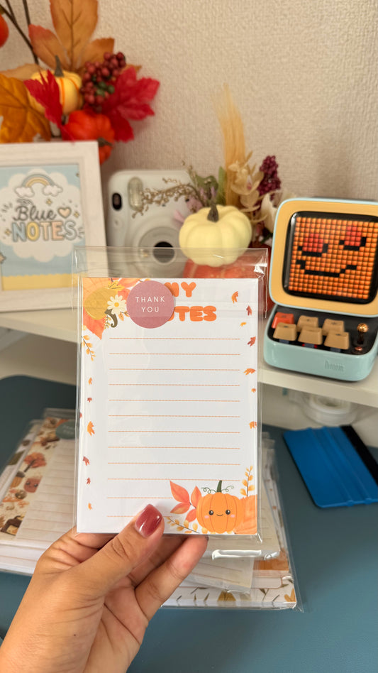 Fall Notepads