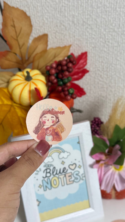 Fall collection stickers: Sparkly & Classic