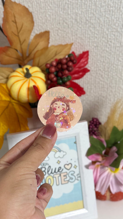 Fall collection stickers: Sparkly & Classic