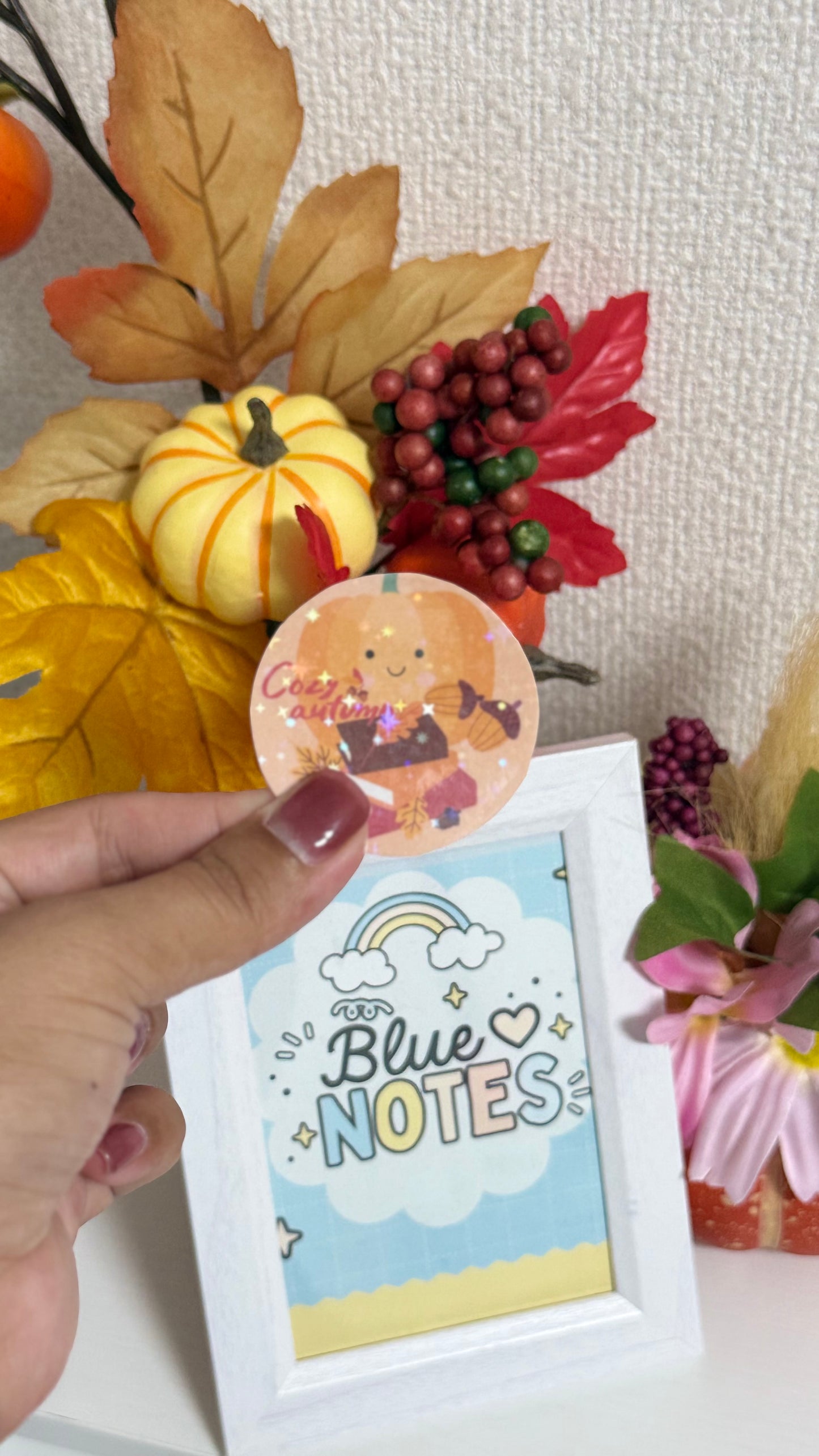 Fall collection stickers: Sparkly & Classic