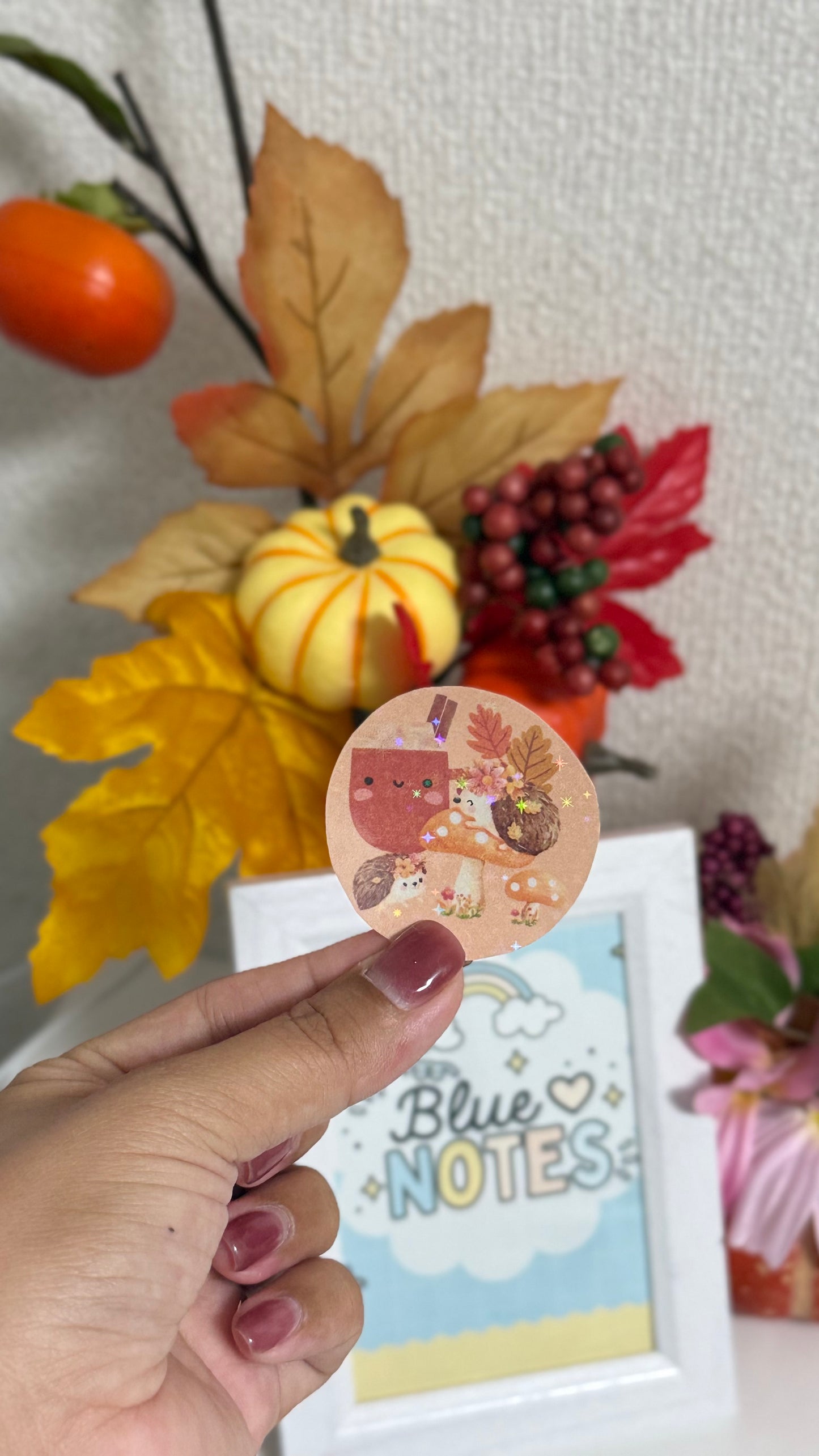 Fall collection stickers: Sparkly & Classic