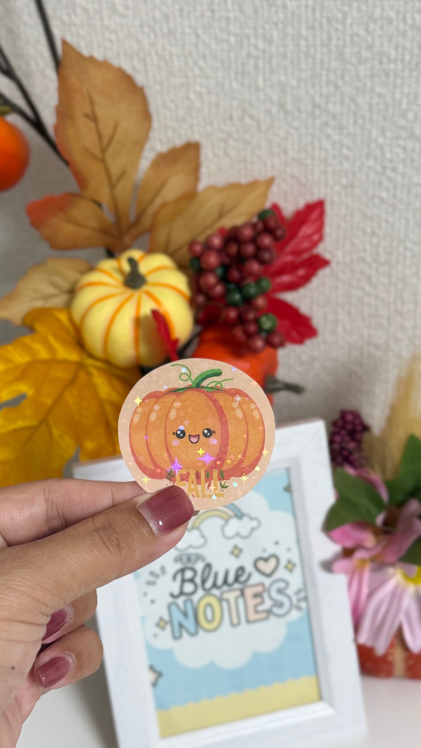 Fall collection stickers: Sparkly & Classic