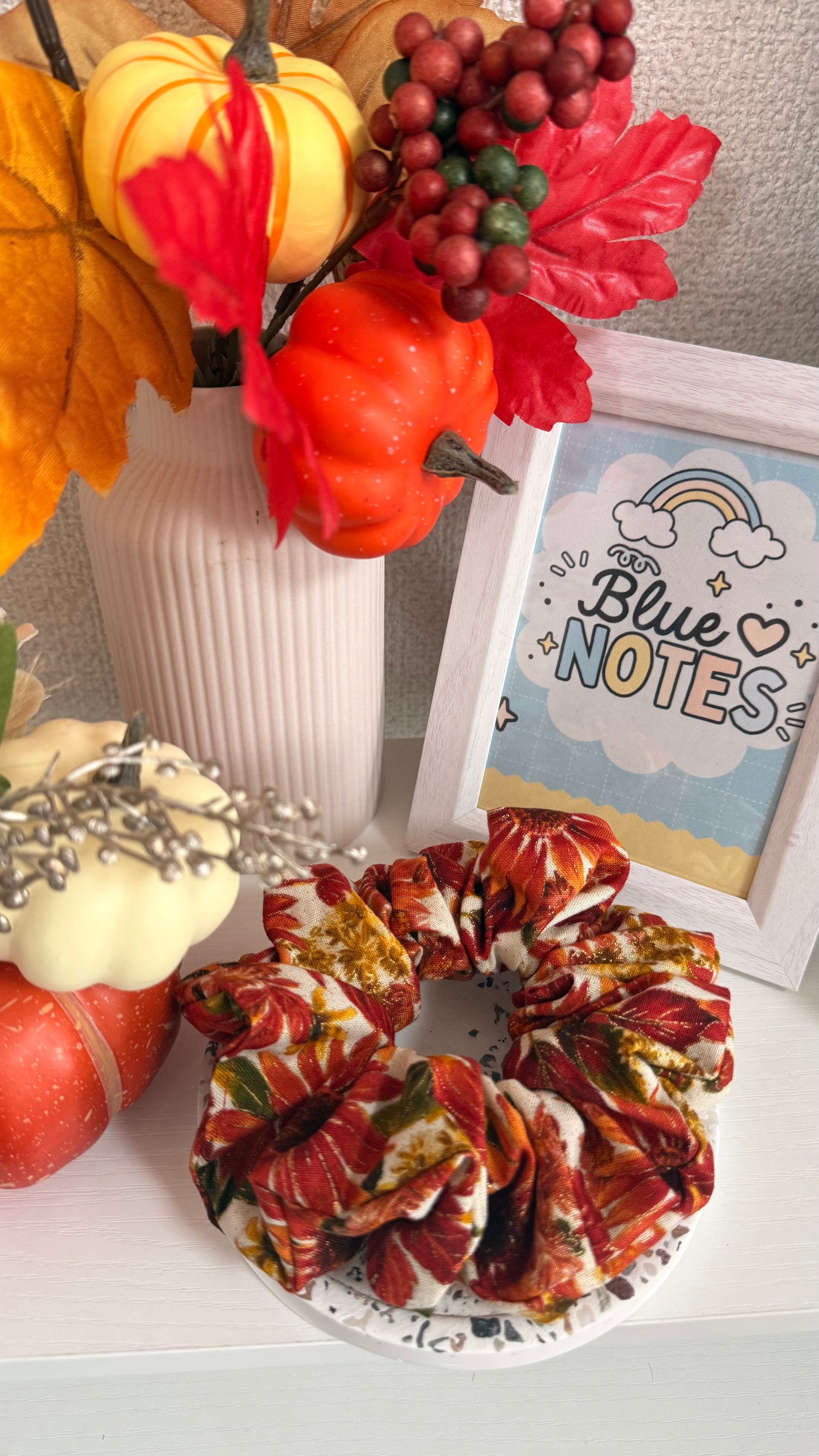 Fall Scrunchies