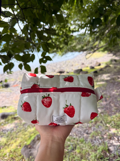 🍓 New Strawberry Make up pouches