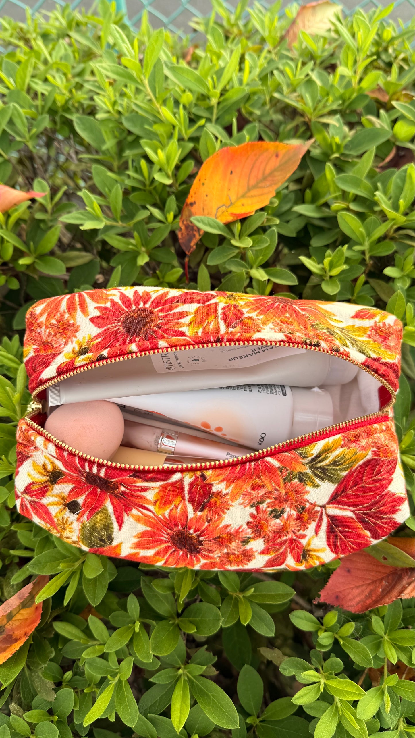 Fall Make up Pouches